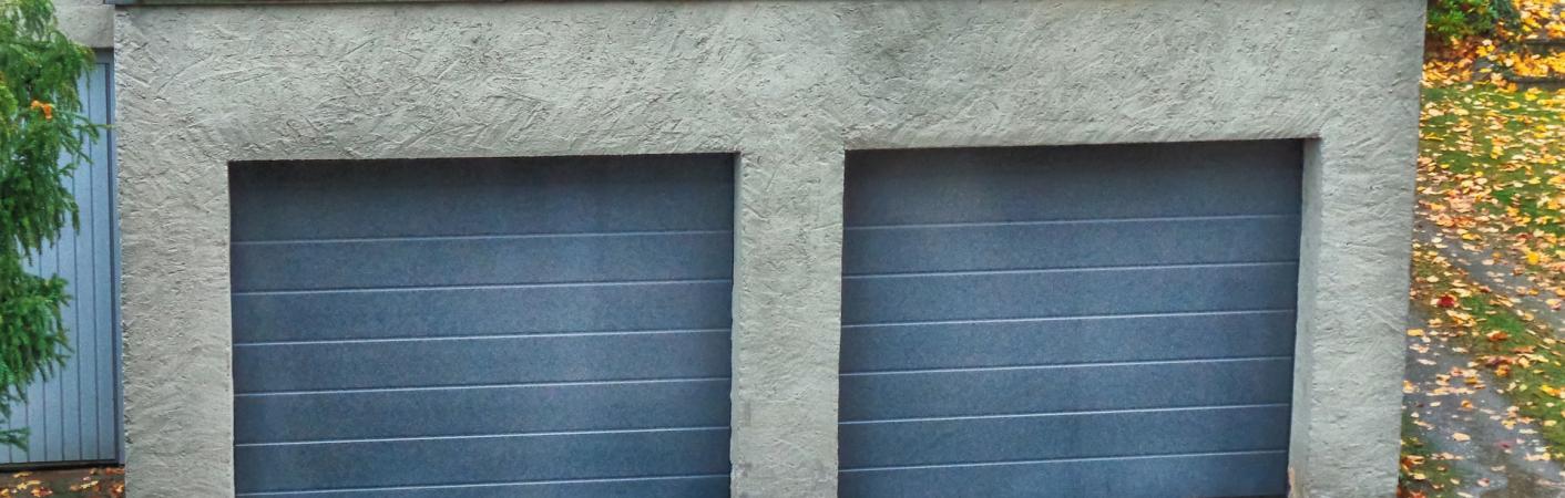 Garagentore in anthrazit 